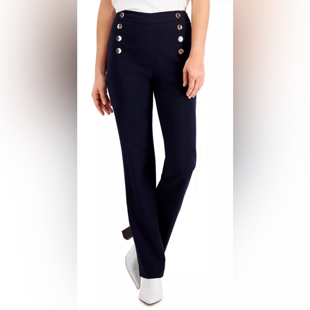 Bar III Straight-Leg Sailor Pants